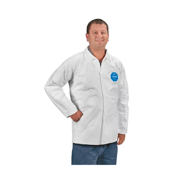 10 units- DuPont™ Tyvek® Shirt Bulk Pack - Medium, Tear-Resistant - Picture 1 of 4